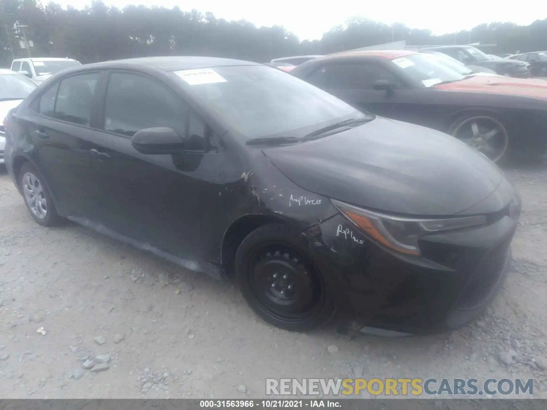 1 Photograph of a damaged car 5YFEPMAE1NP275960 TOYOTA COROLLA 2022