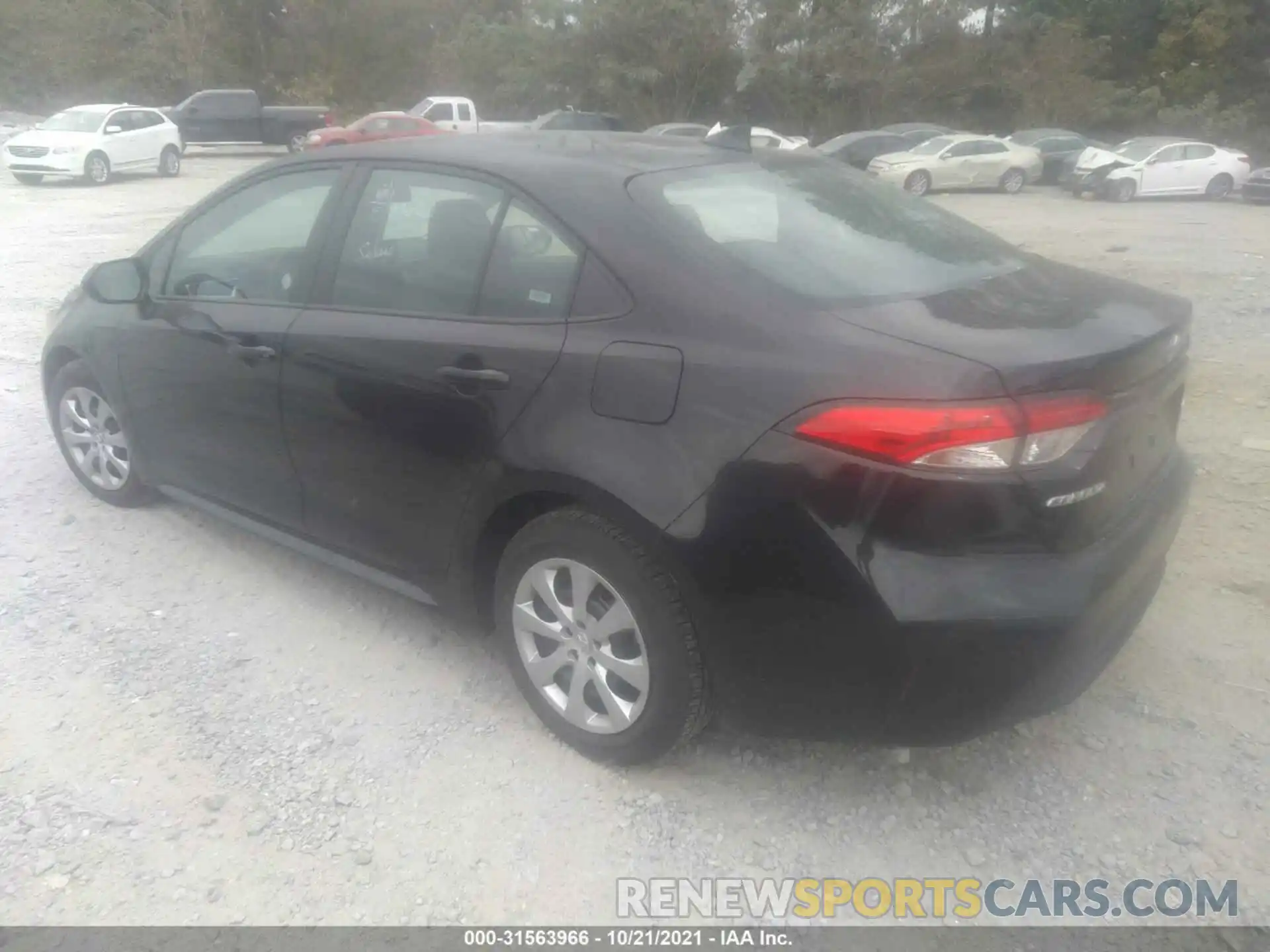 3 Photograph of a damaged car 5YFEPMAE1NP275960 TOYOTA COROLLA 2022