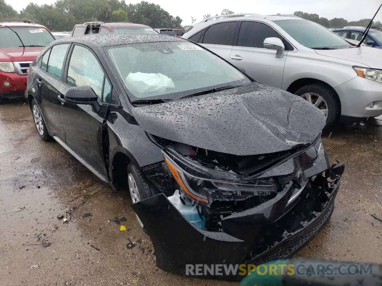 1 Photograph of a damaged car 5YFEPMAE1NP276087 TOYOTA COROLLA 2022