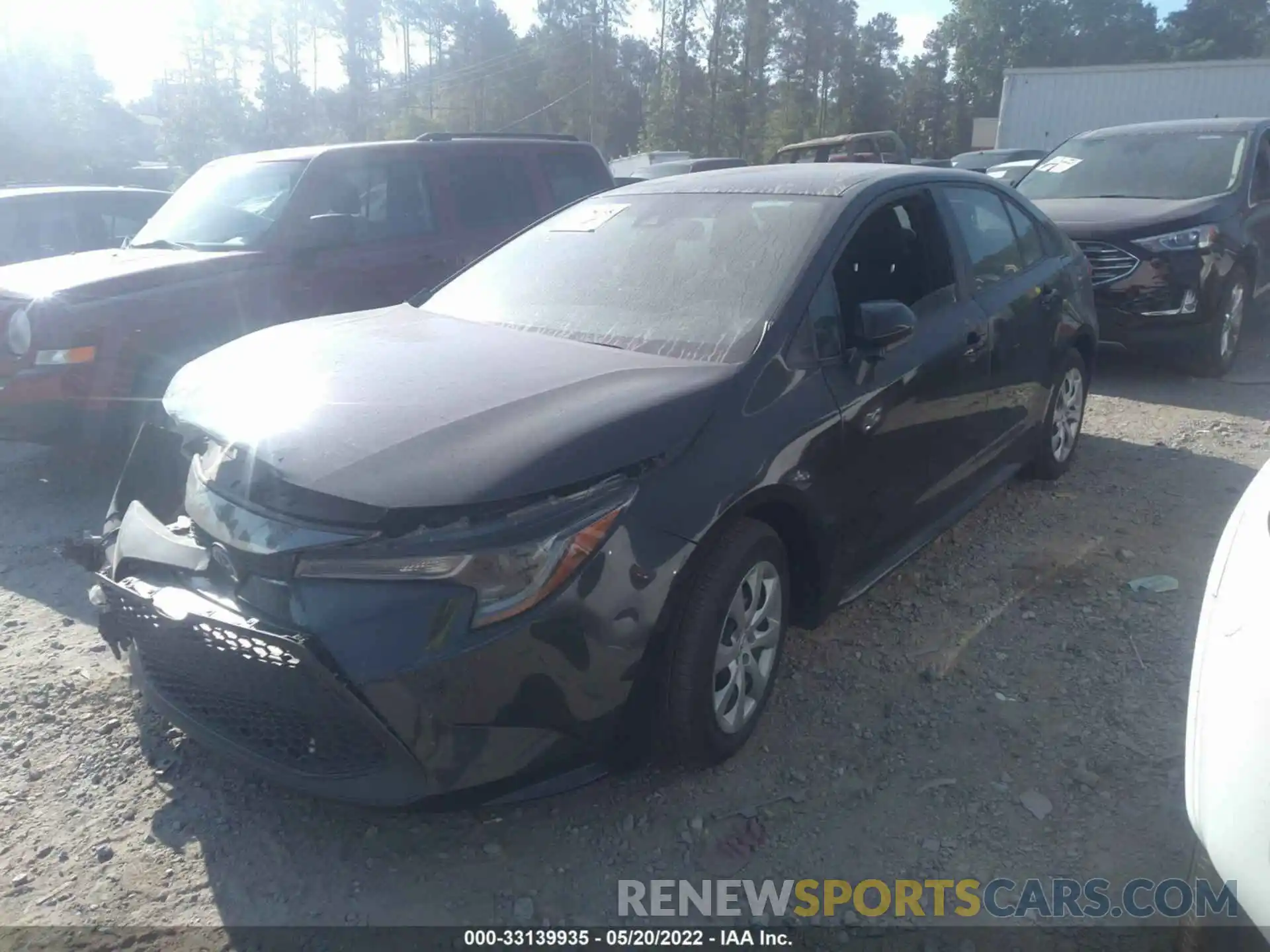 2 Photograph of a damaged car 5YFEPMAE1NP280592 TOYOTA COROLLA 2022