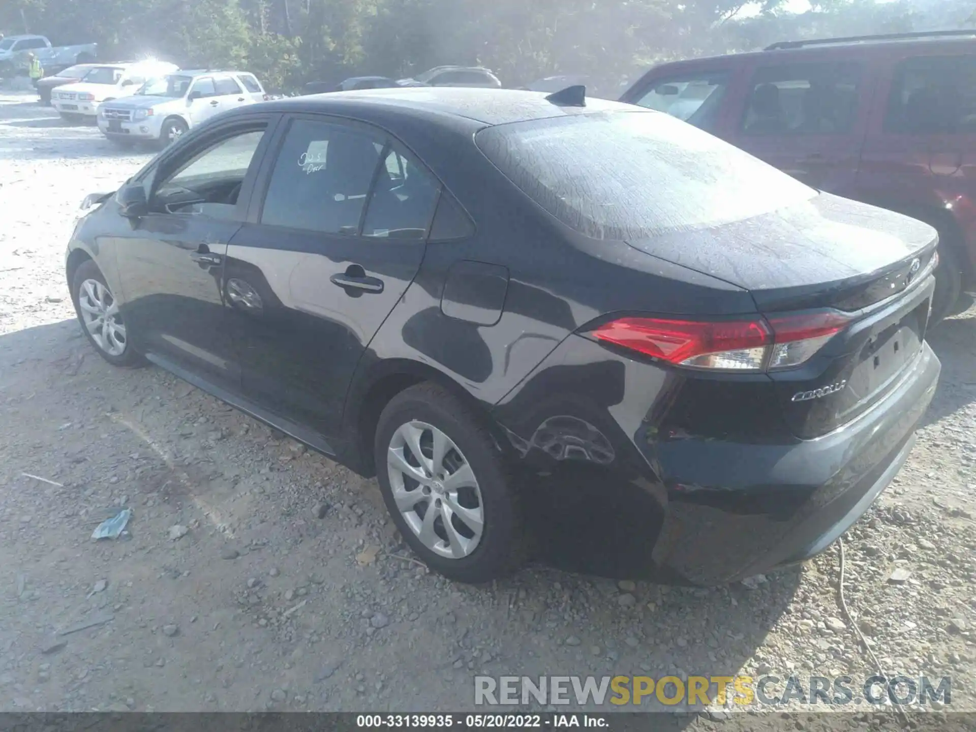 3 Photograph of a damaged car 5YFEPMAE1NP280592 TOYOTA COROLLA 2022