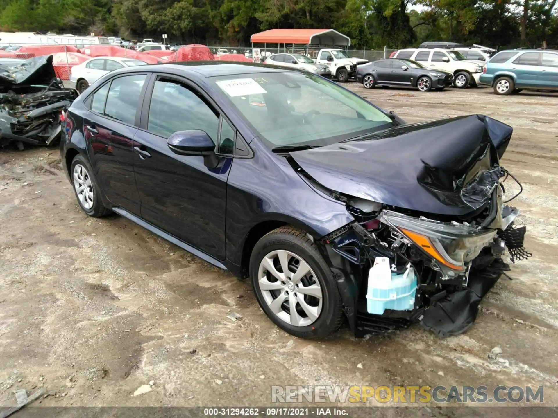 1 Photograph of a damaged car 5YFEPMAE1NP280771 TOYOTA COROLLA 2022