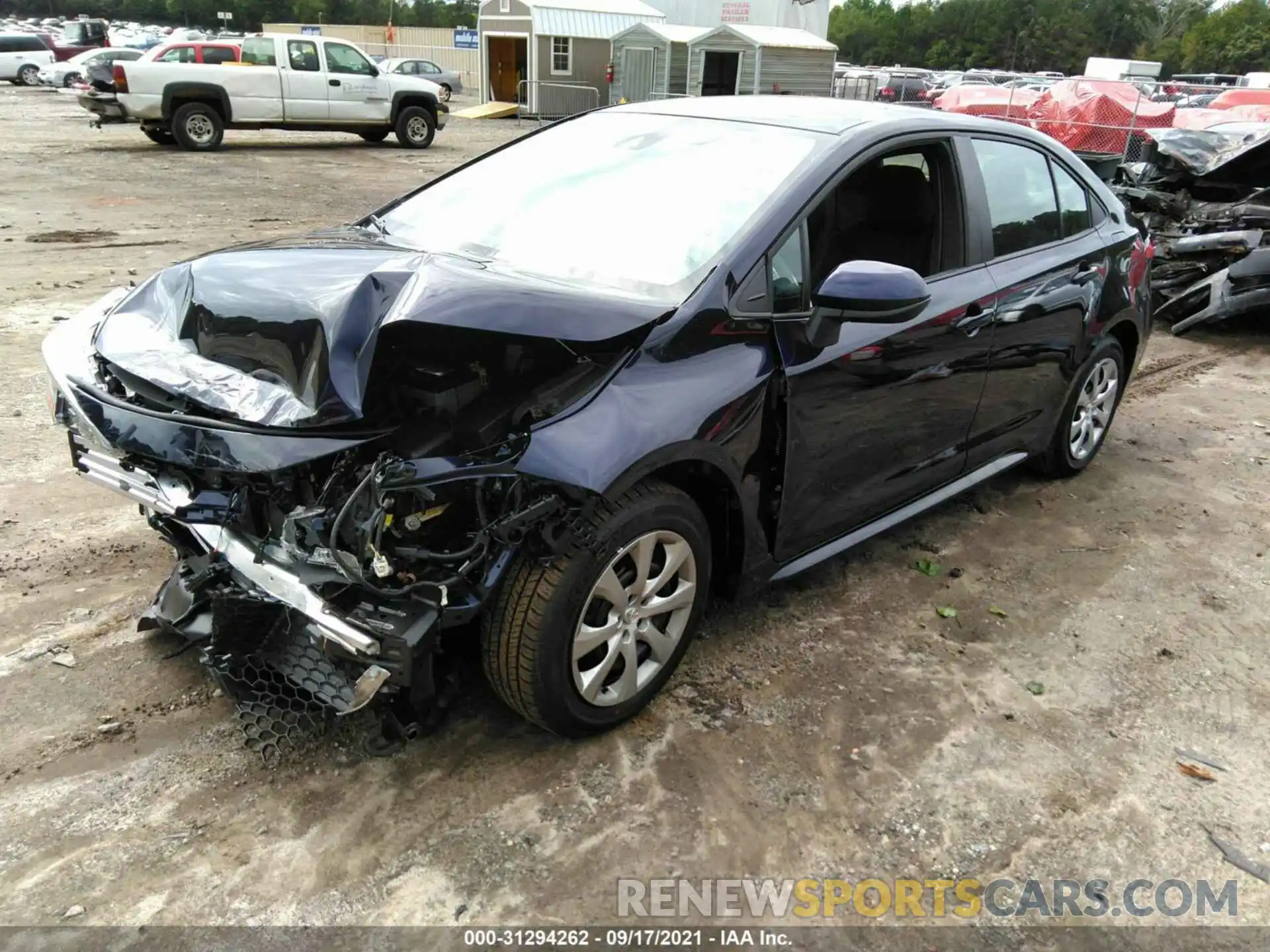 2 Photograph of a damaged car 5YFEPMAE1NP280771 TOYOTA COROLLA 2022