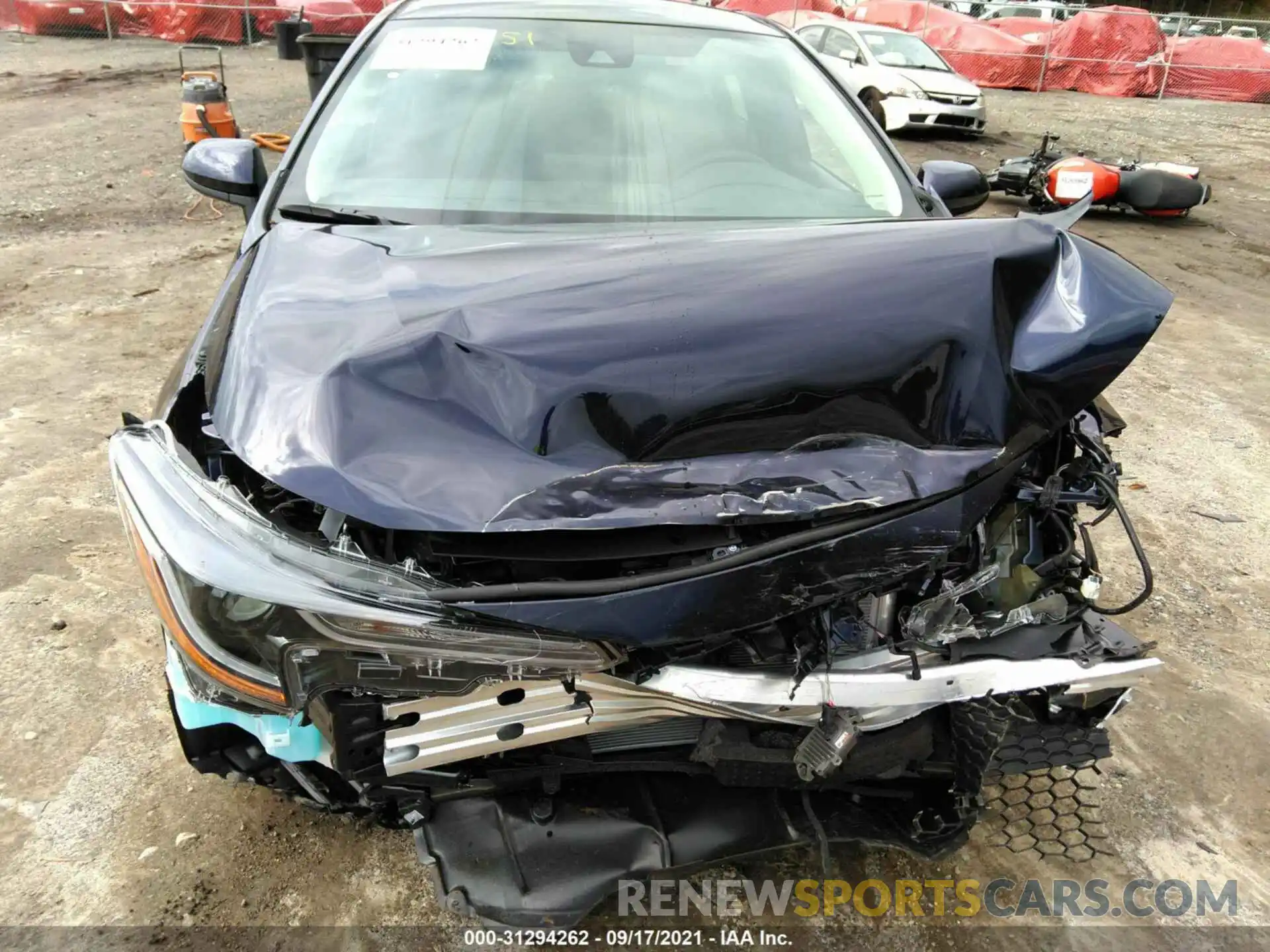 6 Photograph of a damaged car 5YFEPMAE1NP280771 TOYOTA COROLLA 2022