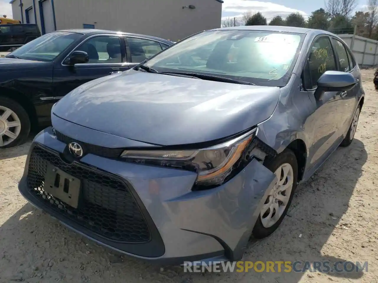 2 Photograph of a damaged car 5YFEPMAE1NP286022 TOYOTA COROLLA 2022