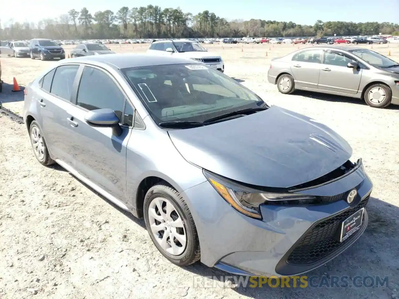 1 Photograph of a damaged car 5YFEPMAE1NP294489 TOYOTA COROLLA 2022