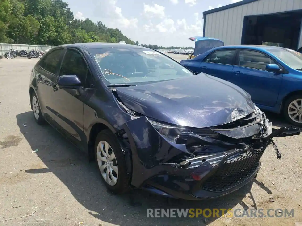 1 Photograph of a damaged car 5YFEPMAE1NP304714 TOYOTA COROLLA 2022