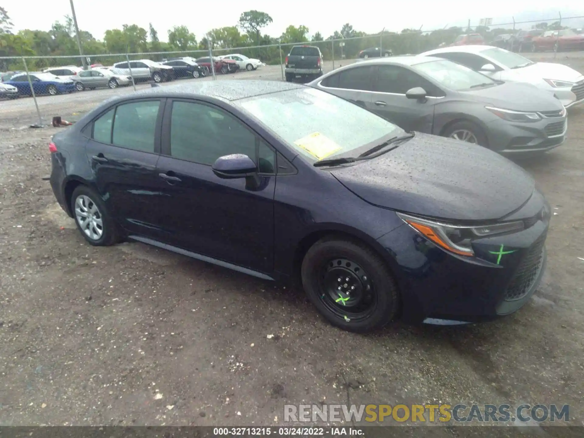 1 Photograph of a damaged car 5YFEPMAE1NP305104 TOYOTA COROLLA 2022