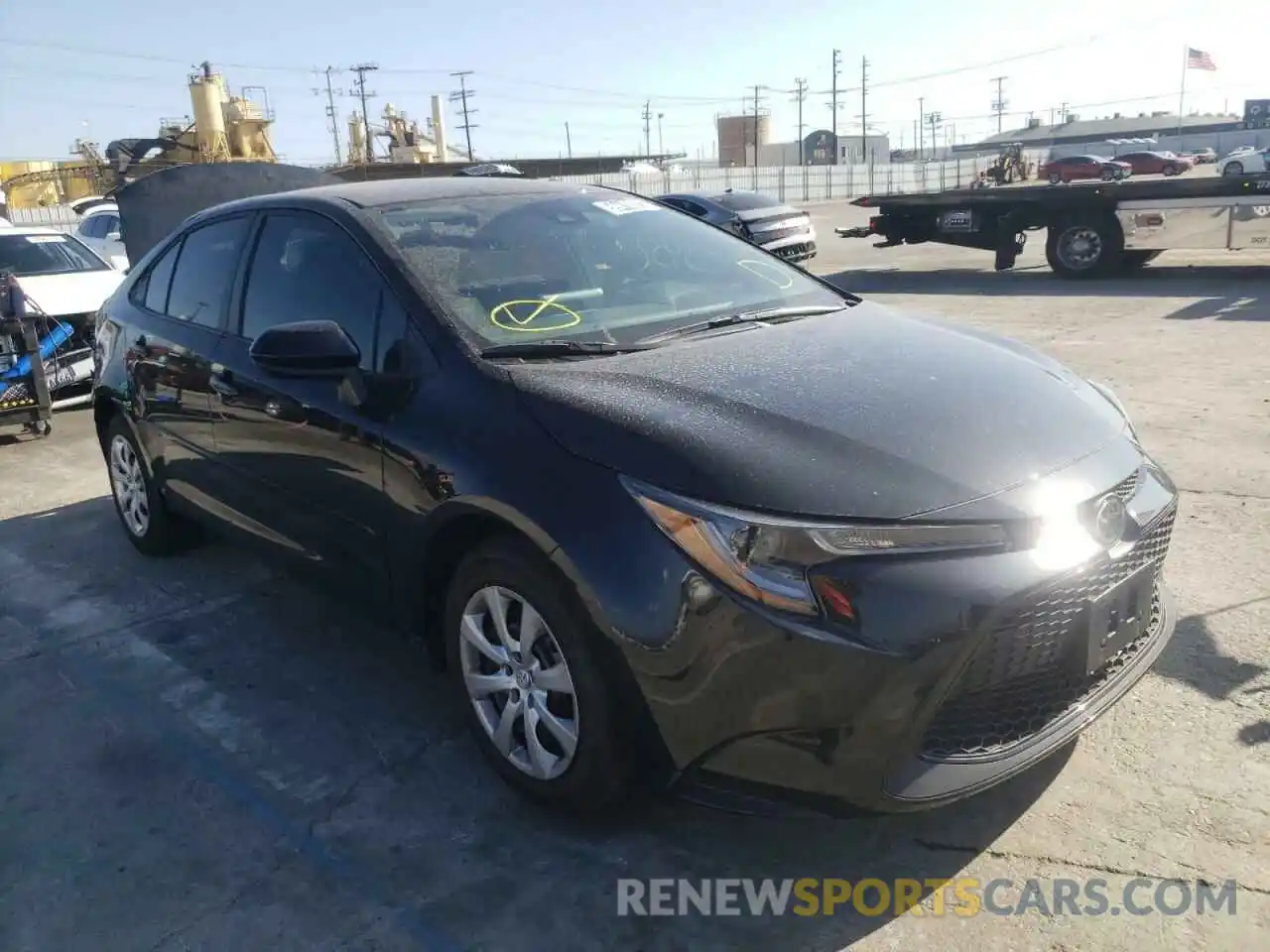 1 Photograph of a damaged car 5YFEPMAE1NP305264 TOYOTA COROLLA 2022