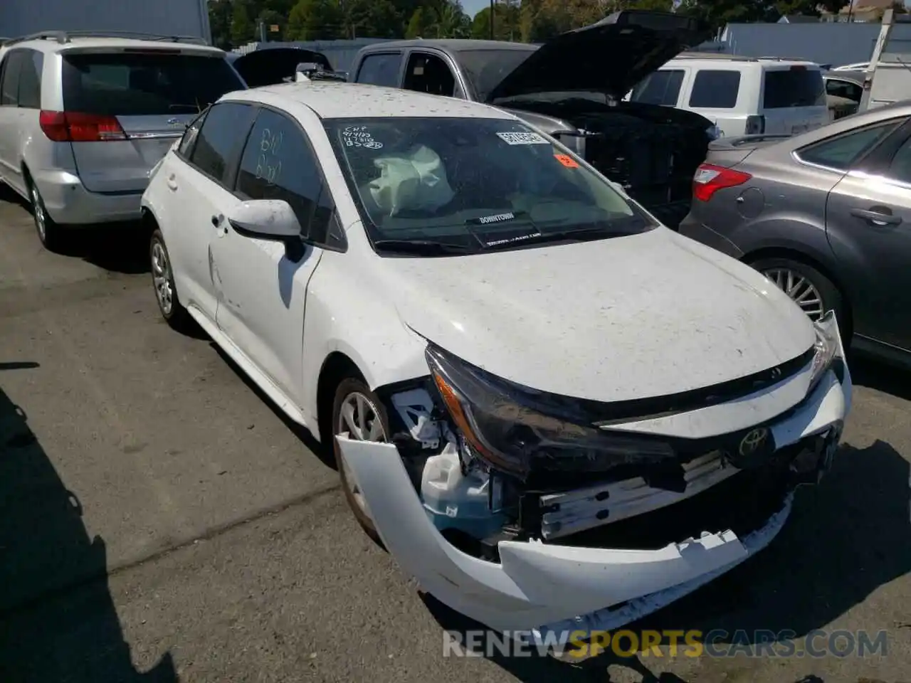 9 Photograph of a damaged car 5YFEPMAE1NP309170 TOYOTA COROLLA 2022