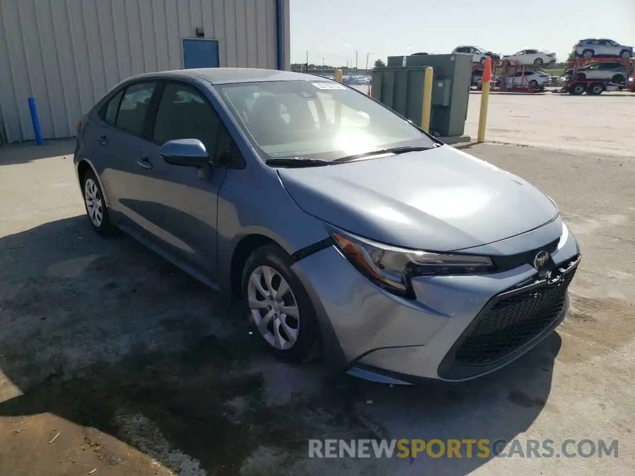 1 Photograph of a damaged car 5YFEPMAE1NP311954 TOYOTA COROLLA 2022