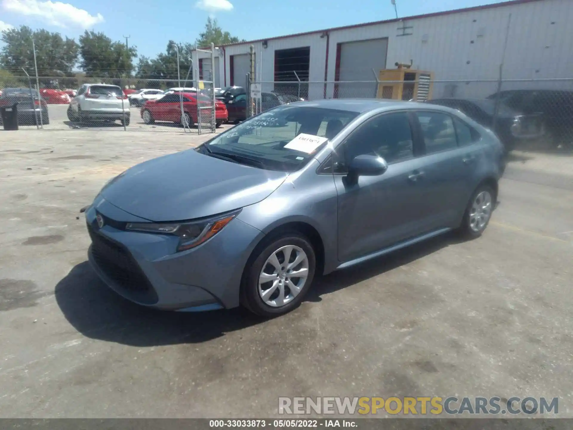 2 Photograph of a damaged car 5YFEPMAE1NP313932 TOYOTA COROLLA 2022