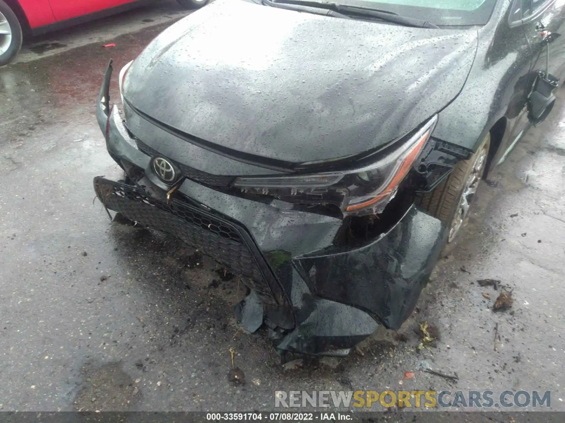 6 Photograph of a damaged car 5YFEPMAE1NP330682 TOYOTA COROLLA 2022