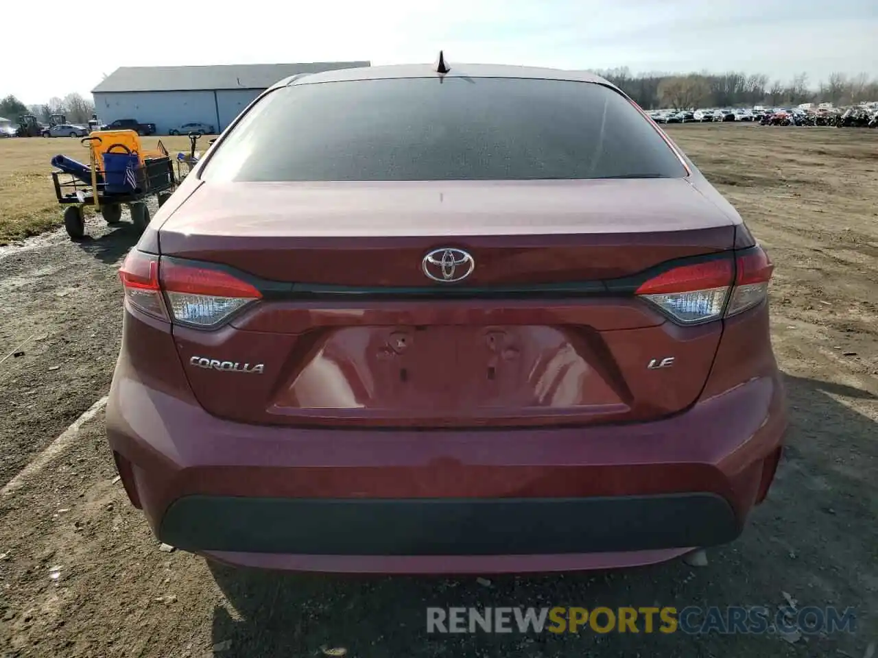 6 Photograph of a damaged car 5YFEPMAE1NP335011 TOYOTA COROLLA 2022