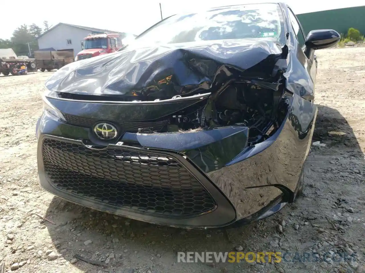 9 Photograph of a damaged car 5YFEPMAE1NP336806 TOYOTA COROLLA 2022