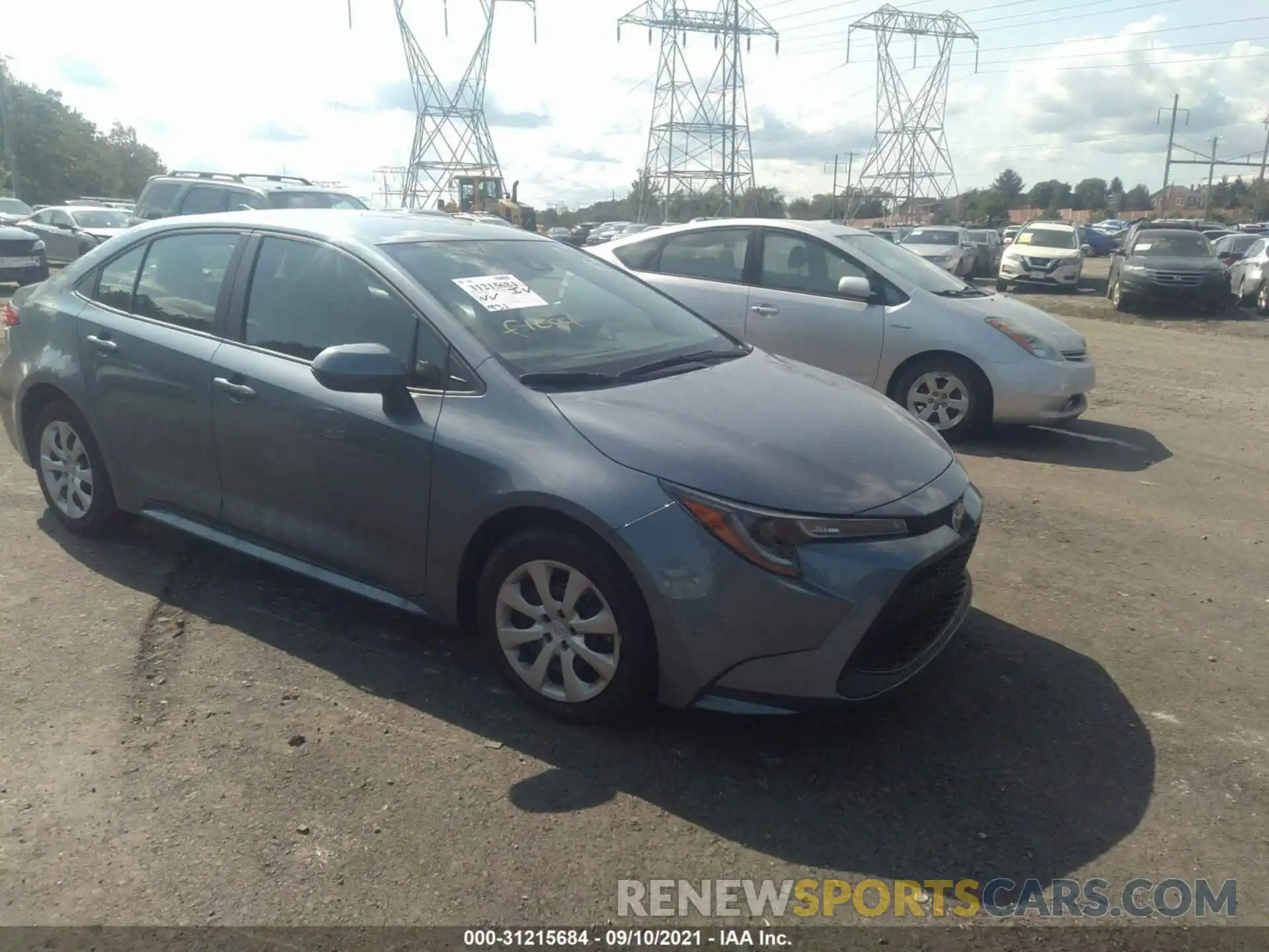 1 Photograph of a damaged car 5YFEPMAE2NP272260 TOYOTA COROLLA 2022