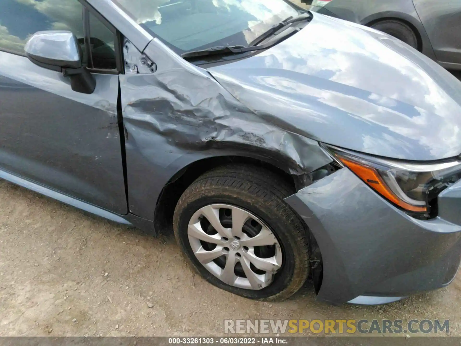 6 Photograph of a damaged car 5YFEPMAE2NP273327 TOYOTA COROLLA 2022