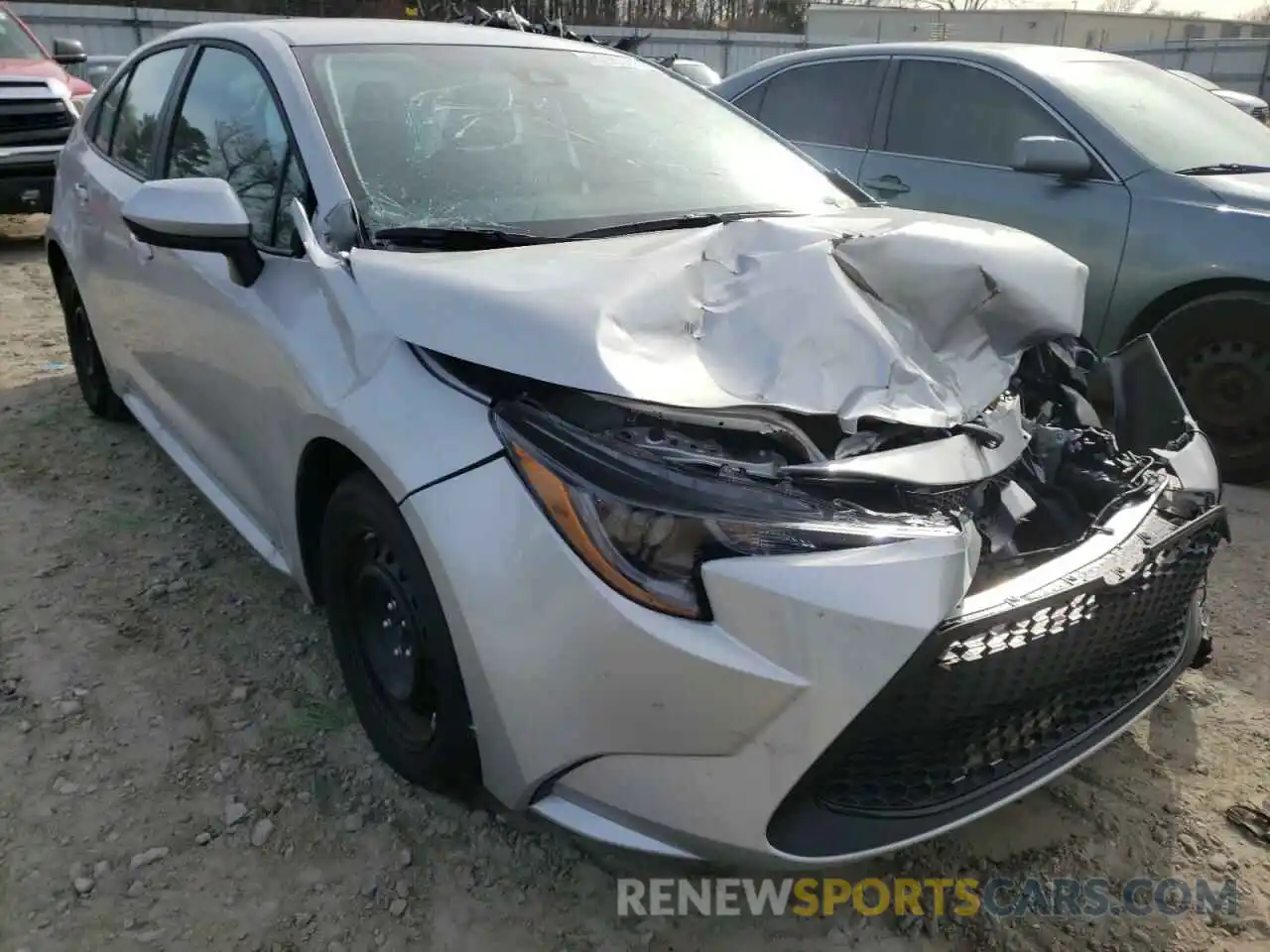 1 Photograph of a damaged car 5YFEPMAE2NP273912 TOYOTA COROLLA 2022