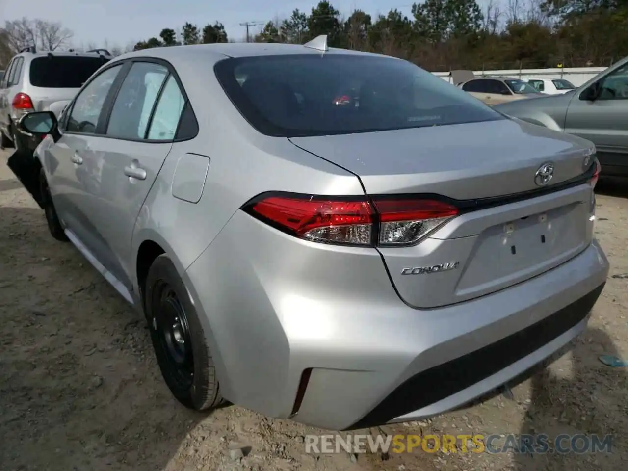 3 Photograph of a damaged car 5YFEPMAE2NP273912 TOYOTA COROLLA 2022