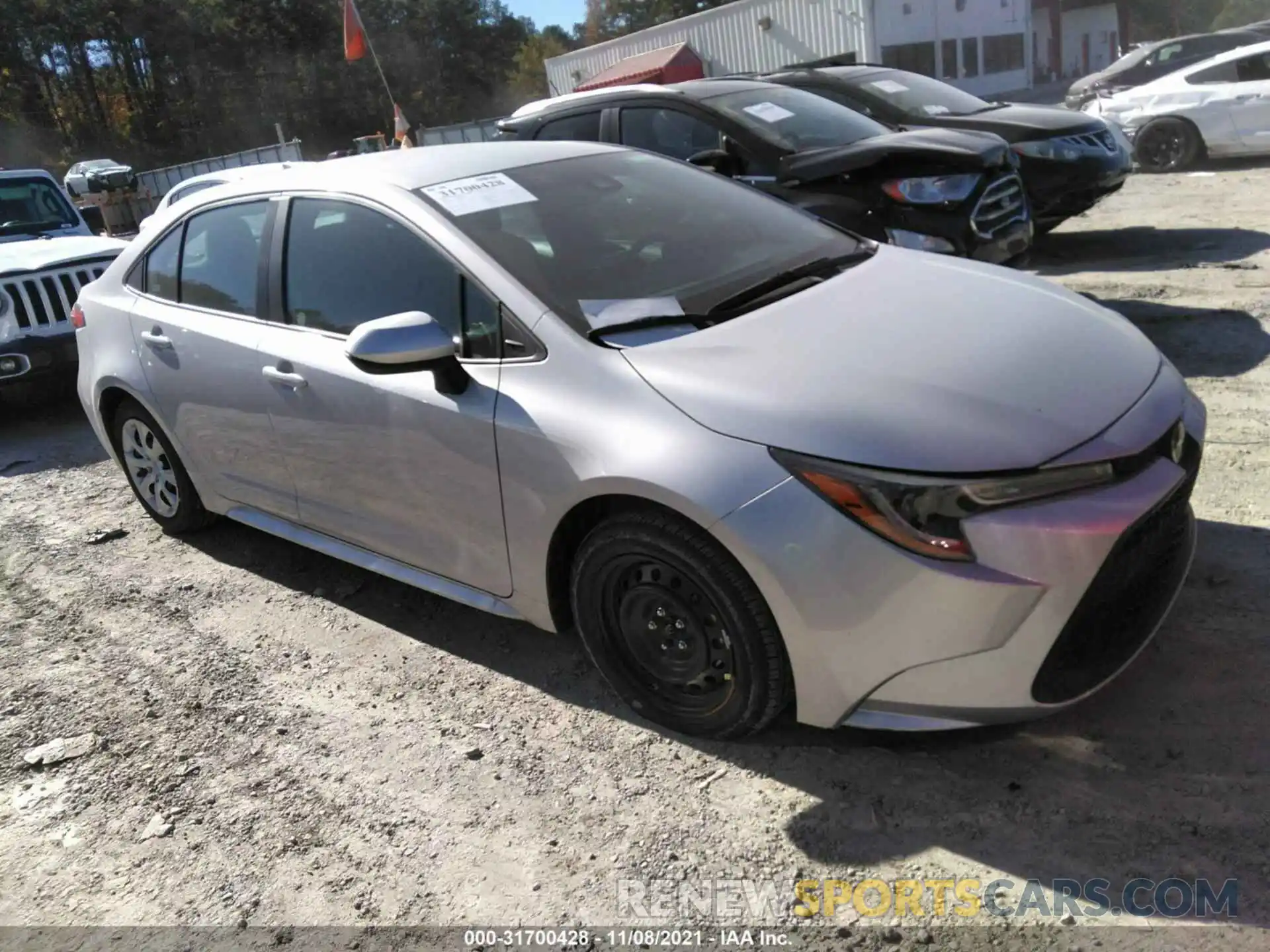 1 Photograph of a damaged car 5YFEPMAE2NP275434 TOYOTA COROLLA 2022