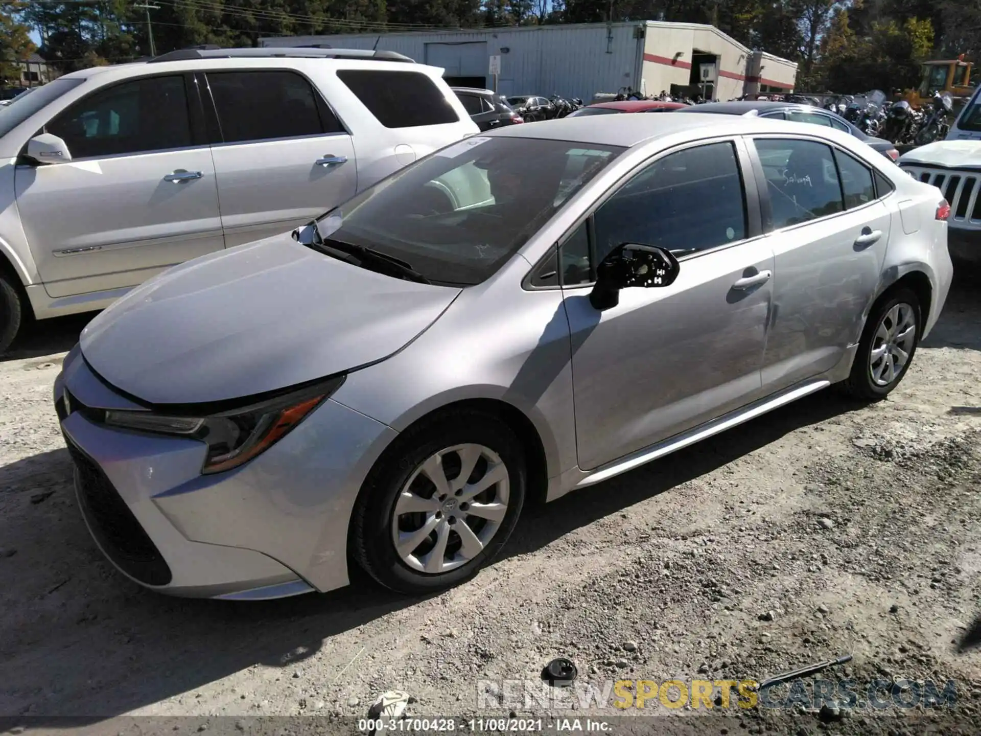 2 Photograph of a damaged car 5YFEPMAE2NP275434 TOYOTA COROLLA 2022