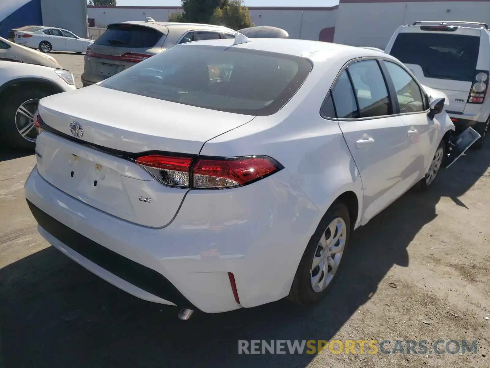 4 Photograph of a damaged car 5YFEPMAE2NP277524 TOYOTA COROLLA 2022