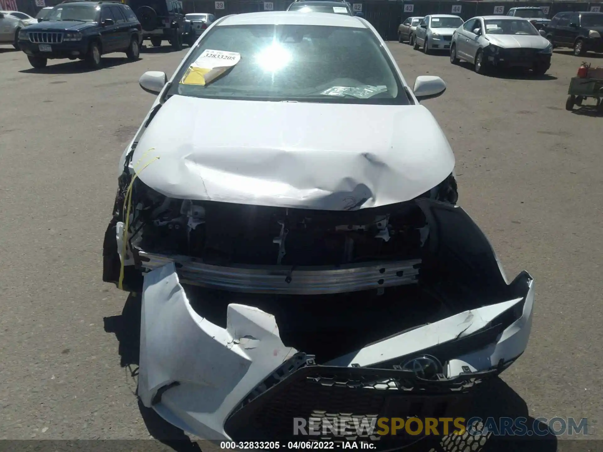 6 Photograph of a damaged car 5YFEPMAE2NP280097 TOYOTA COROLLA 2022