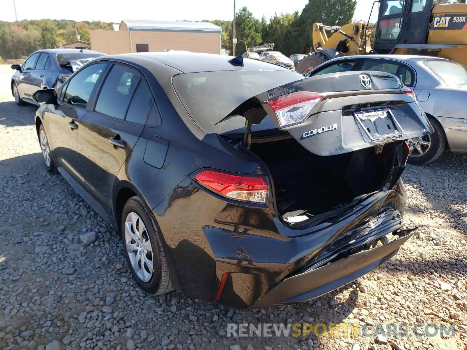 3 Photograph of a damaged car 5YFEPMAE2NP282836 TOYOTA COROLLA 2022