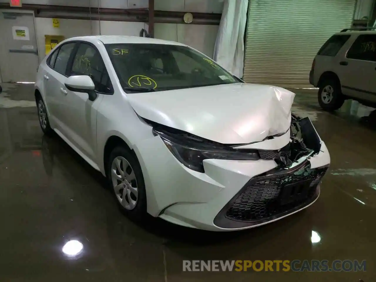 1 Photograph of a damaged car 5YFEPMAE2NP288815 TOYOTA COROLLA 2022