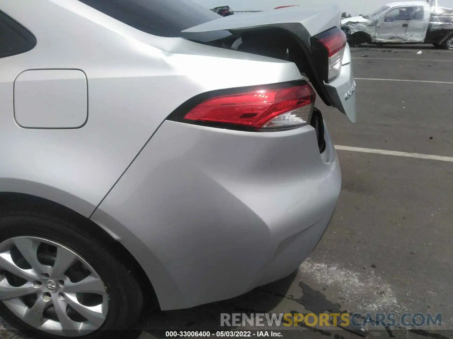 6 Photograph of a damaged car 5YFEPMAE2NP291827 TOYOTA COROLLA 2022