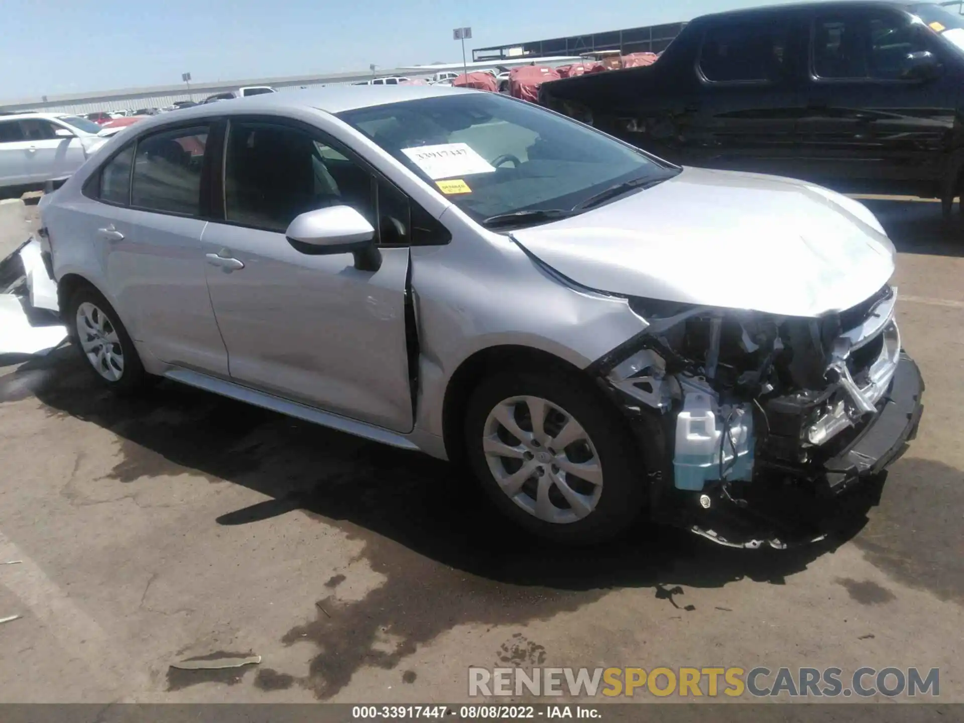 1 Photograph of a damaged car 5YFEPMAE2NP302308 TOYOTA COROLLA 2022