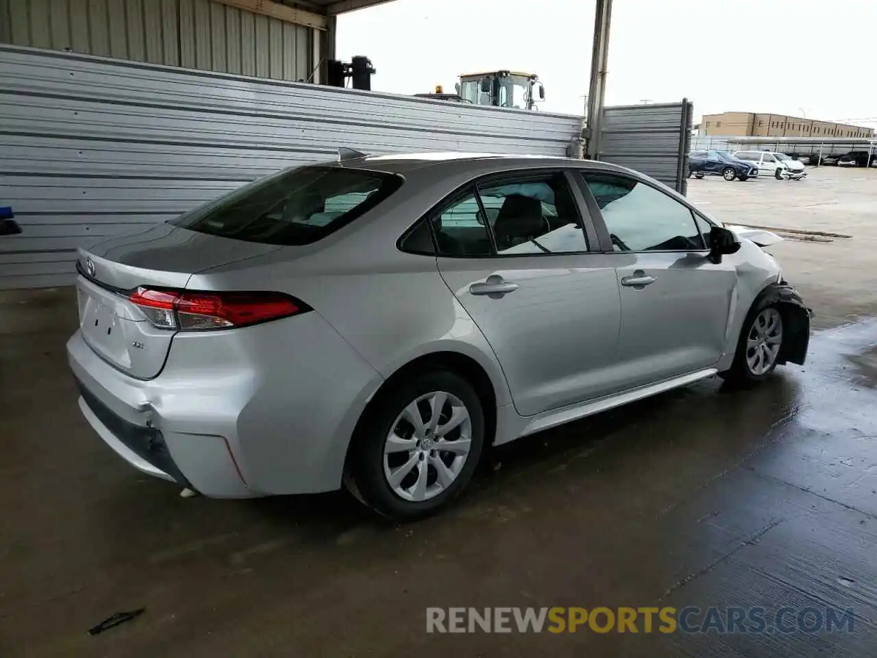 3 Photograph of a damaged car 5YFEPMAE2NP303393 TOYOTA COROLLA 2022