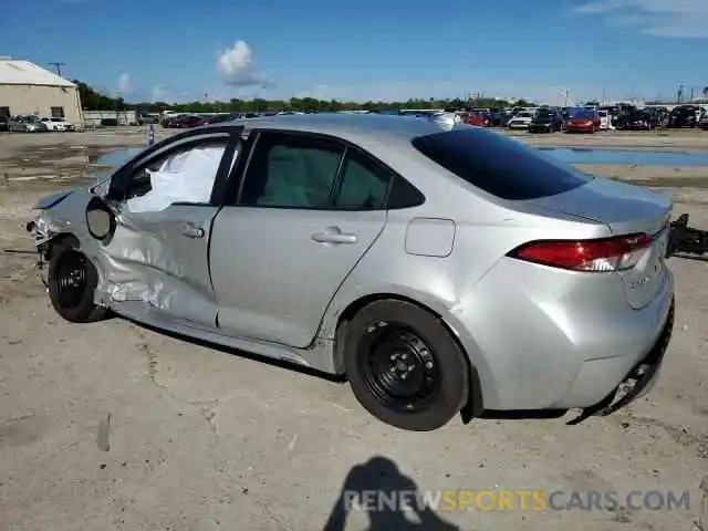 2 Photograph of a damaged car 5YFEPMAE2NP311722 TOYOTA COROLLA 2022