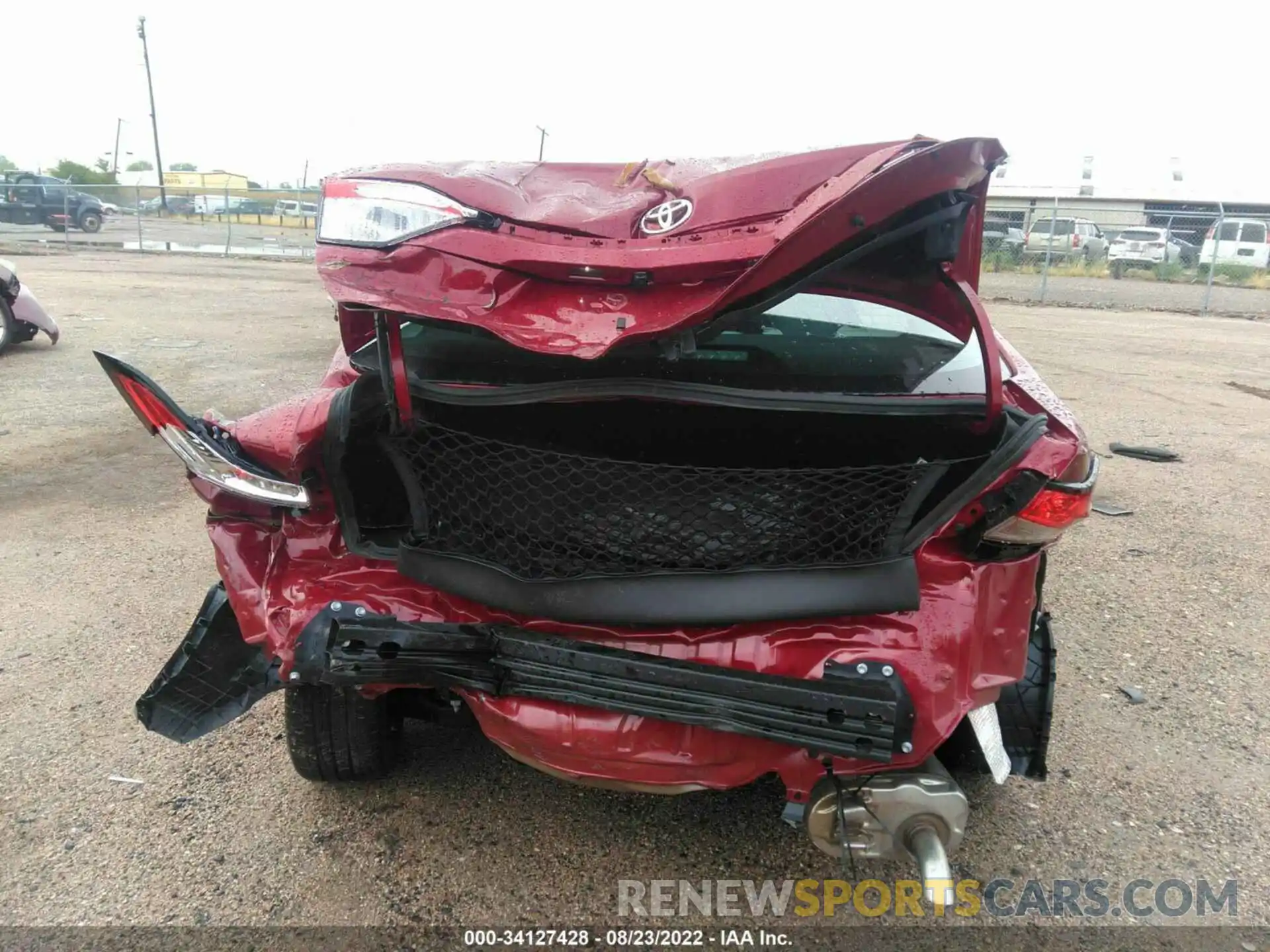 6 Photograph of a damaged car 5YFEPMAE2NP320307 TOYOTA COROLLA 2022