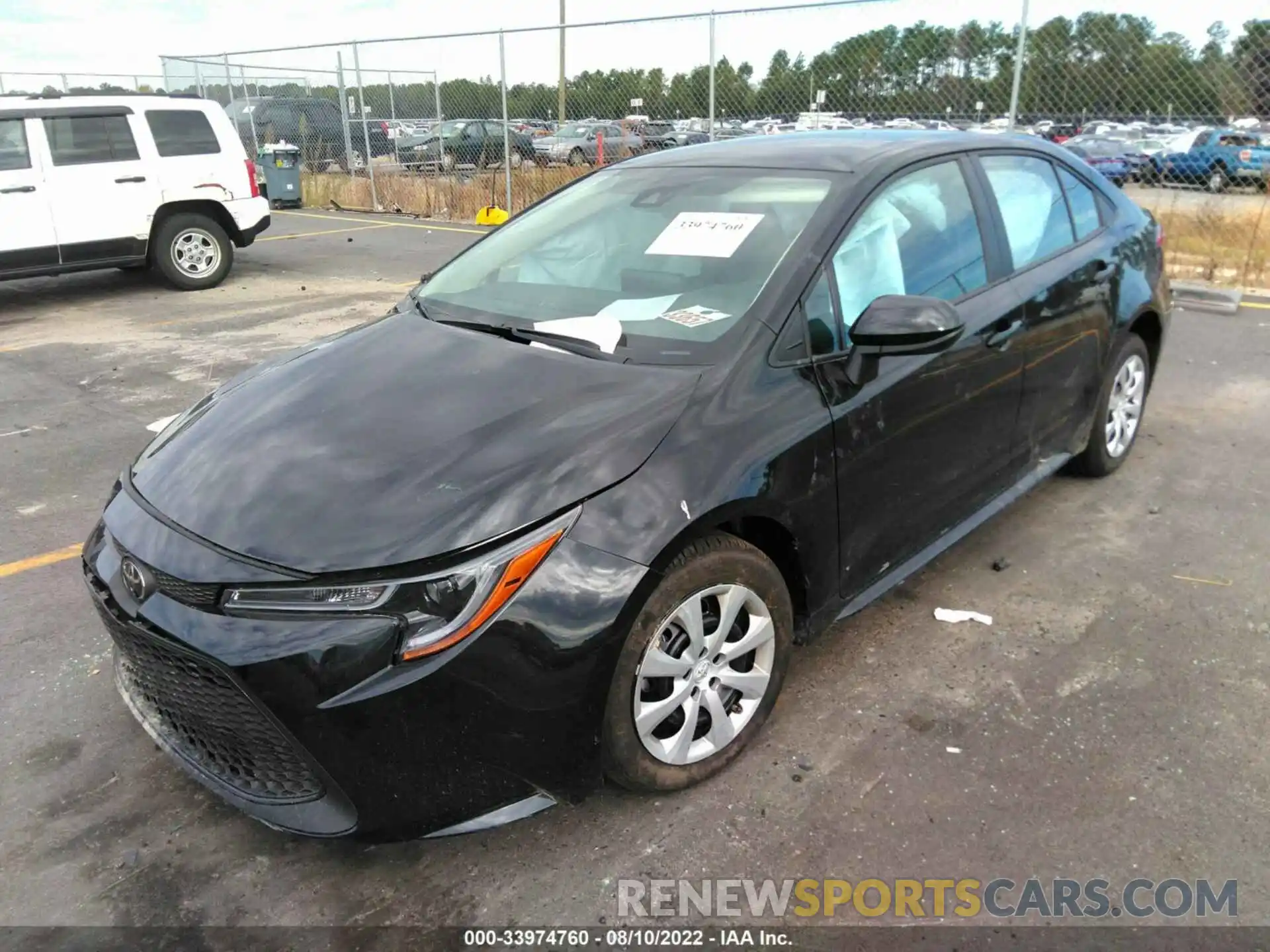 2 Photograph of a damaged car 5YFEPMAE2NP326804 TOYOTA COROLLA 2022