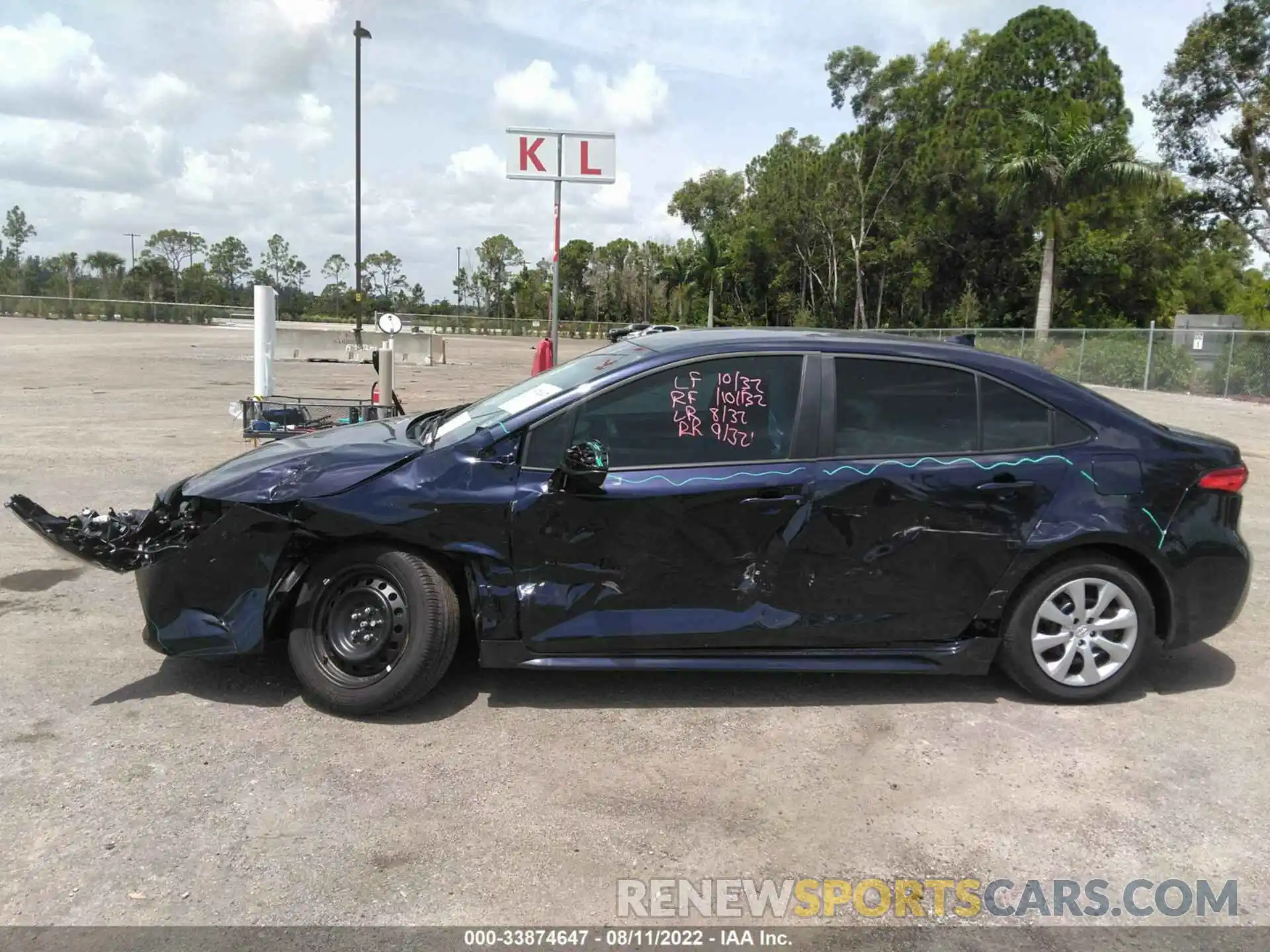 6 Photograph of a damaged car 5YFEPMAE2NP337611 TOYOTA COROLLA 2022