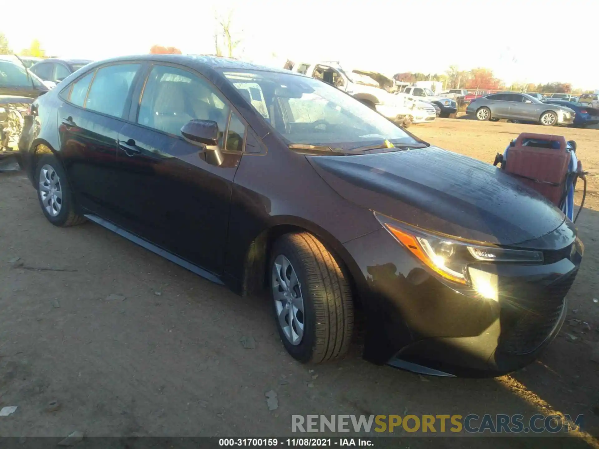 1 Photograph of a damaged car 5YFEPMAE3NP271554 TOYOTA COROLLA 2022