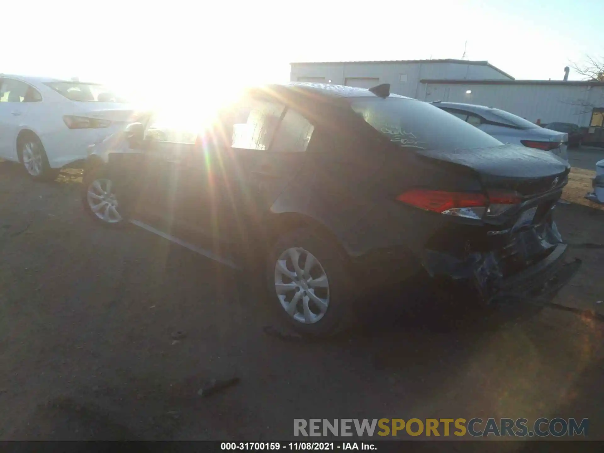 3 Photograph of a damaged car 5YFEPMAE3NP271554 TOYOTA COROLLA 2022