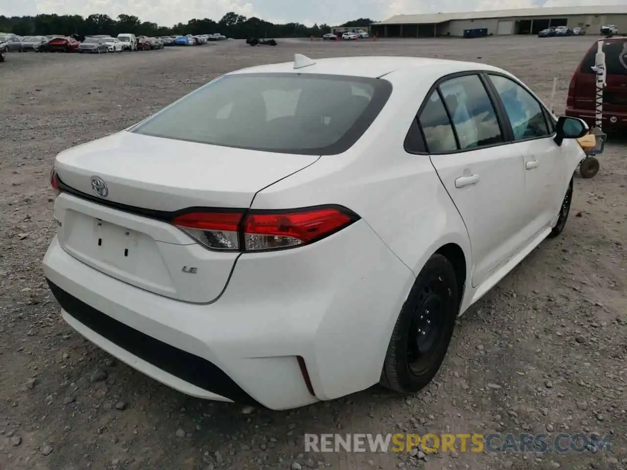 4 Photograph of a damaged car 5YFEPMAE3NP272834 TOYOTA COROLLA 2022