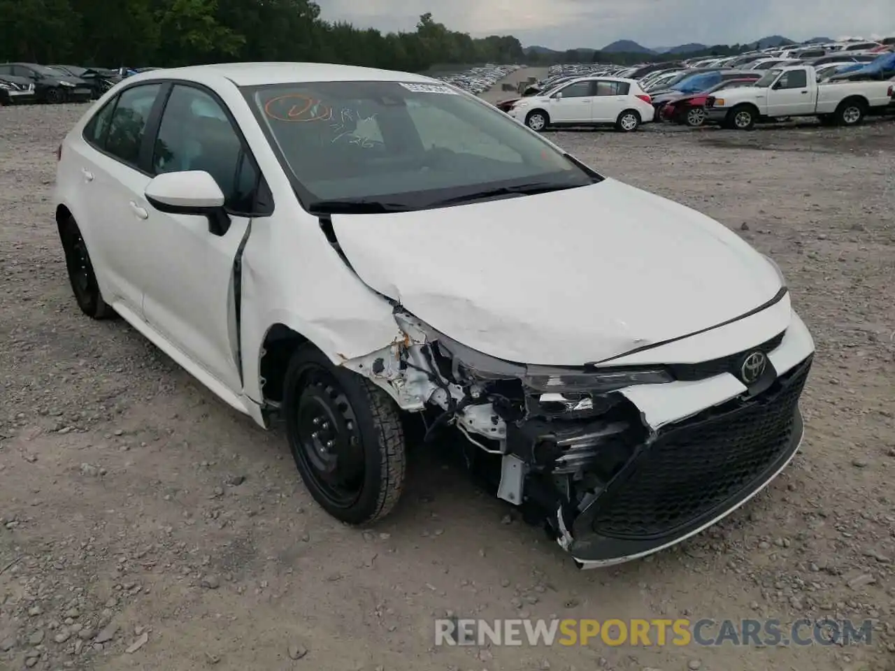 9 Photograph of a damaged car 5YFEPMAE3NP272834 TOYOTA COROLLA 2022