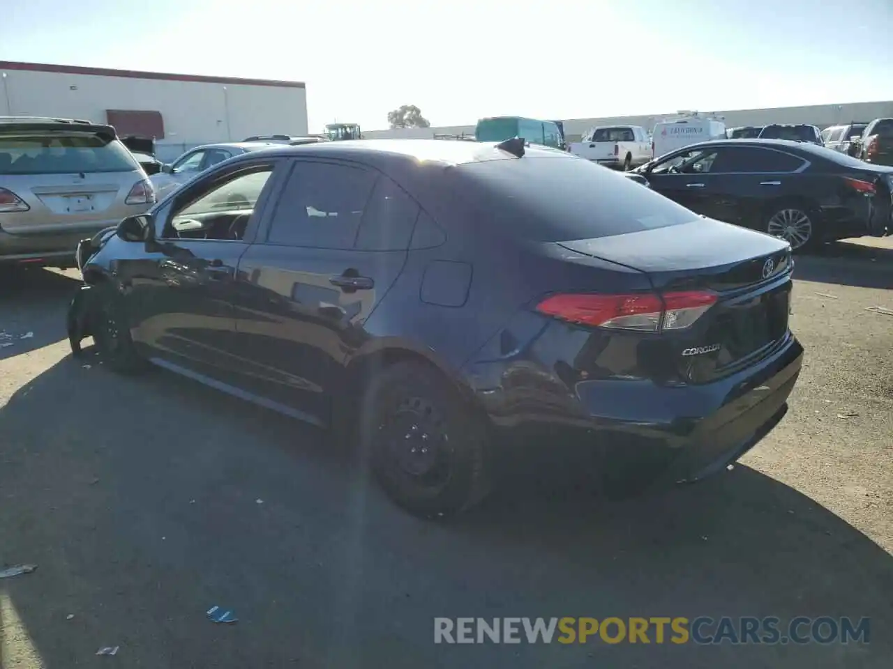 2 Photograph of a damaged car 5YFEPMAE3NP275989 TOYOTA COROLLA 2022