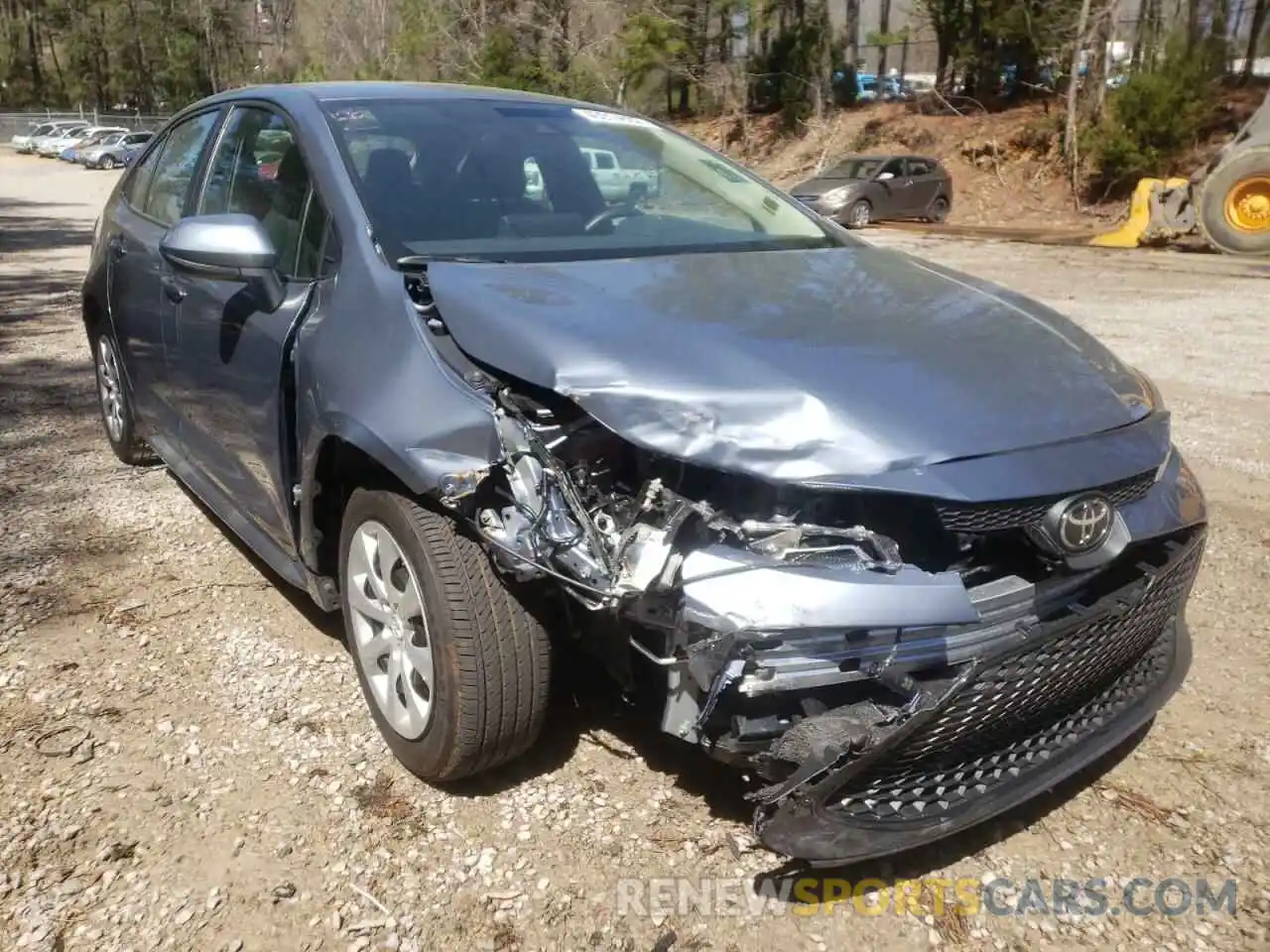 1 Photograph of a damaged car 5YFEPMAE3NP276091 TOYOTA COROLLA 2022