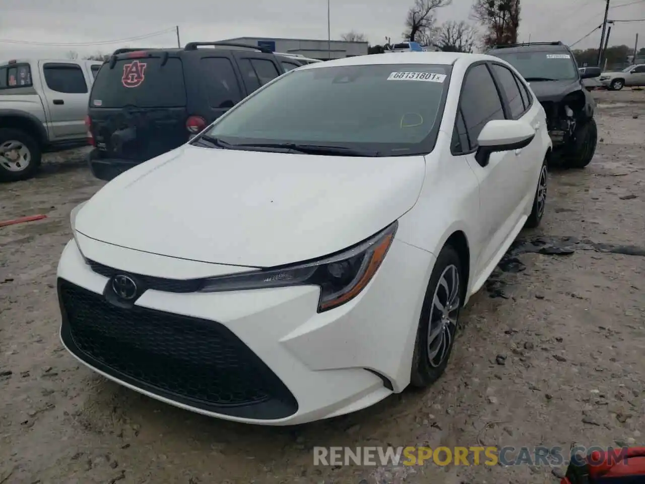 2 Photograph of a damaged car 5YFEPMAE3NP276320 TOYOTA COROLLA 2022