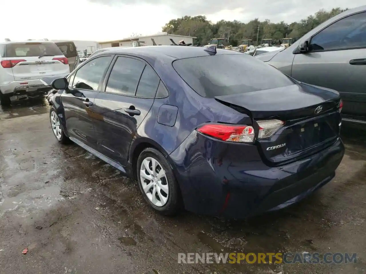 3 Photograph of a damaged car 5YFEPMAE3NP278701 TOYOTA COROLLA 2022