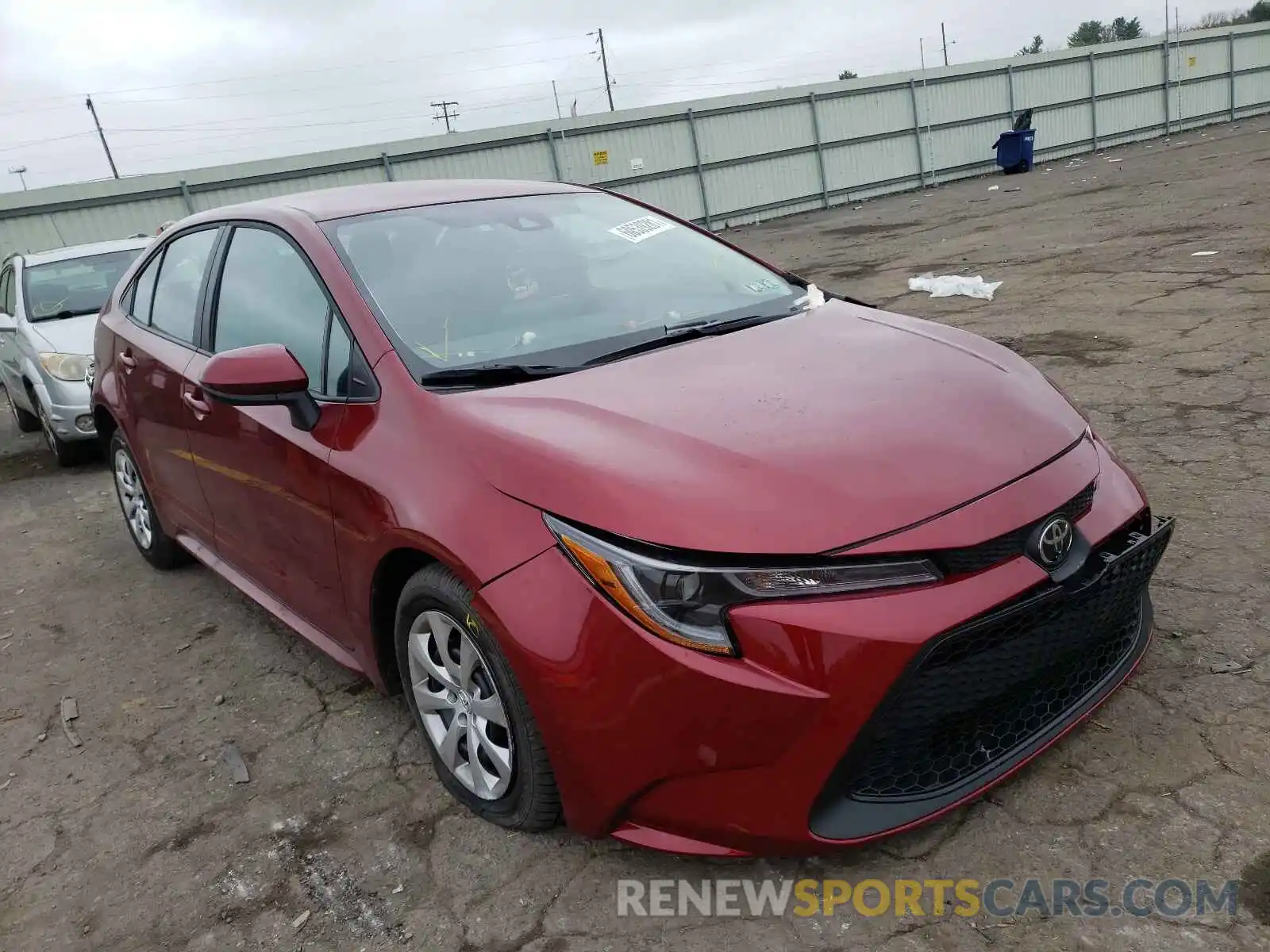 1 Photograph of a damaged car 5YFEPMAE3NP281324 TOYOTA COROLLA 2022