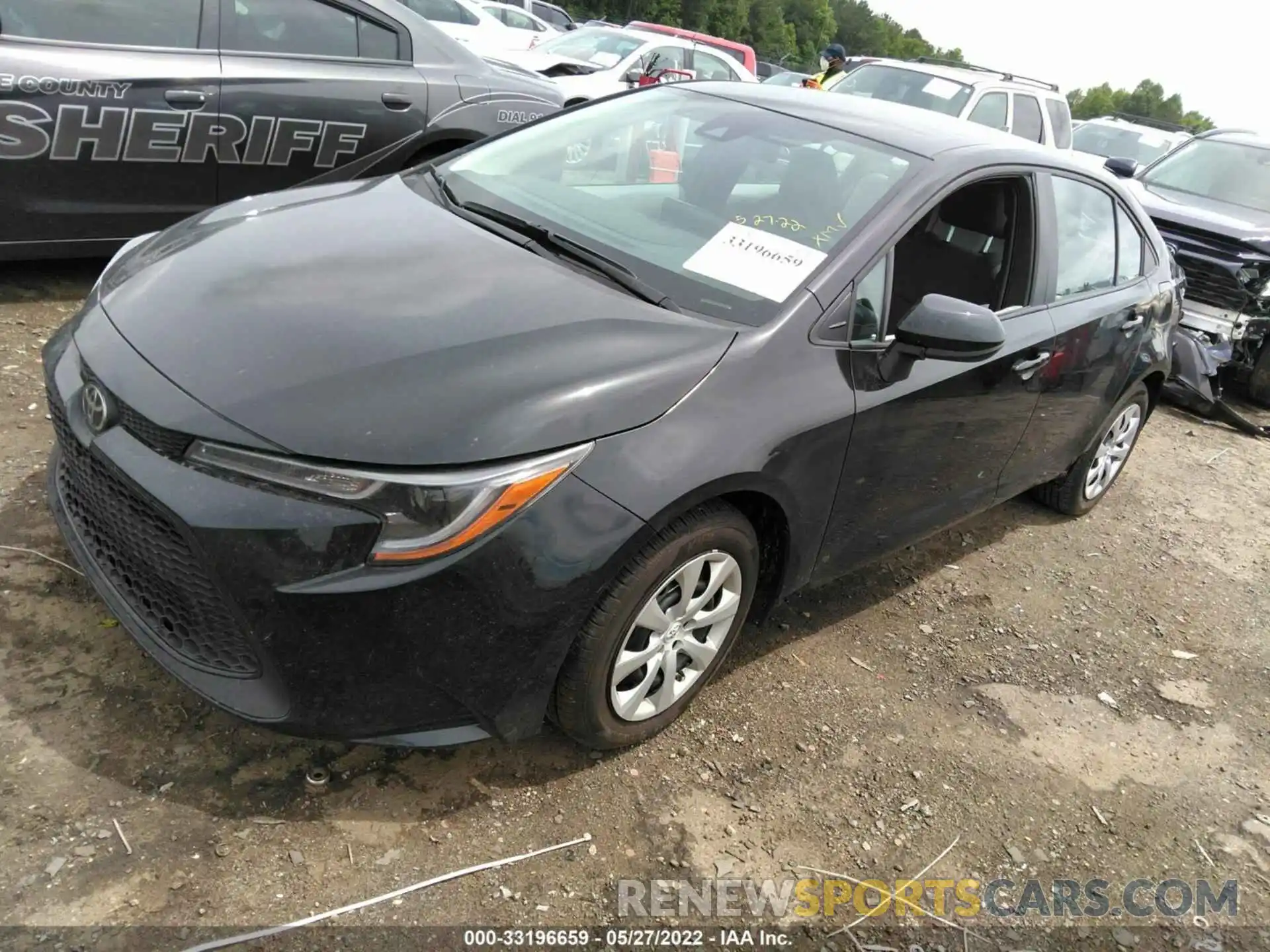 2 Photograph of a damaged car 5YFEPMAE3NP291013 TOYOTA COROLLA 2022