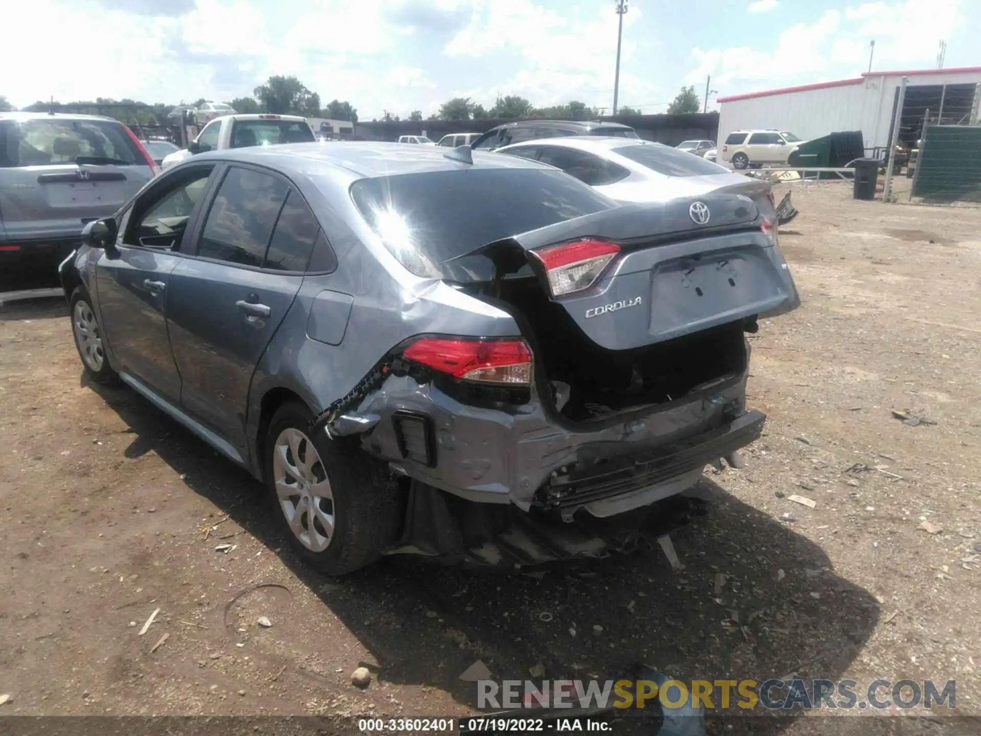 6 Photograph of a damaged car 5YFEPMAE3NP292257 TOYOTA COROLLA 2022