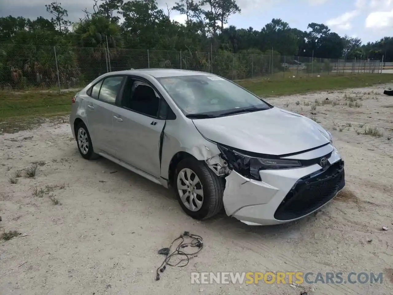 9 Photograph of a damaged car 5YFEPMAE3NP294669 TOYOTA COROLLA 2022