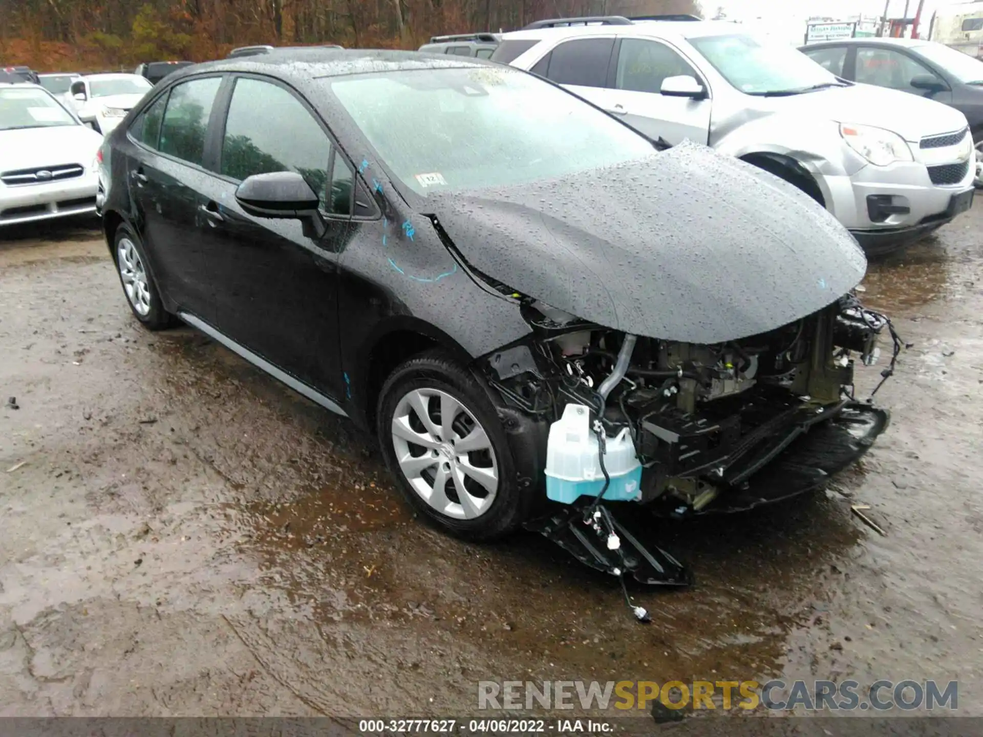 1 Photograph of a damaged car 5YFEPMAE3NP294770 TOYOTA COROLLA 2022