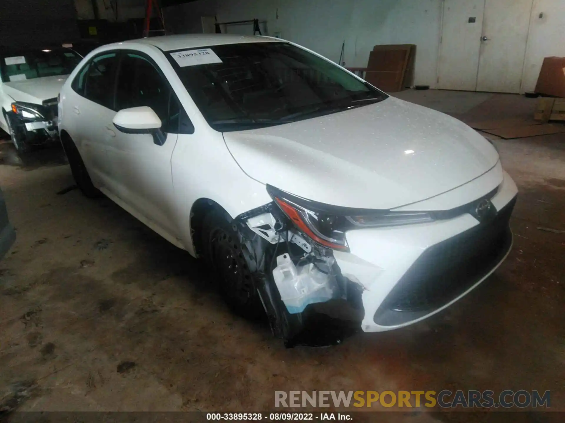 1 Photograph of a damaged car 5YFEPMAE3NP295109 TOYOTA COROLLA 2022